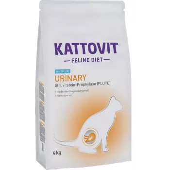 KATTOVIT Urinary Tuna sausas kačių ėdalas su tunu 4 kg