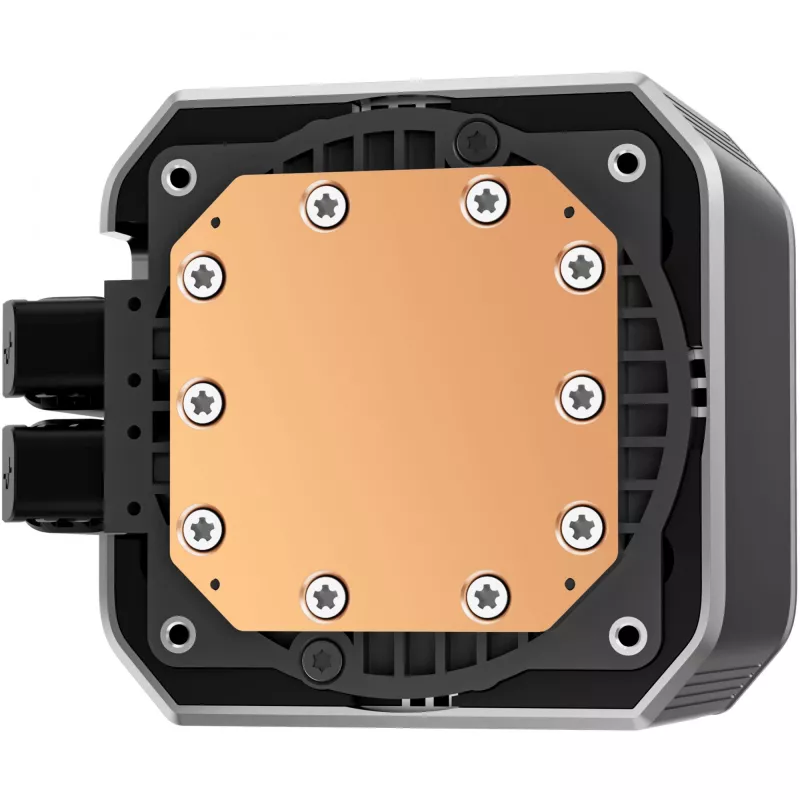 DeepCool MYSTIQUE 360 ARGB procesoriaus vandens aušintuvas 360 mm 12 cm juodas