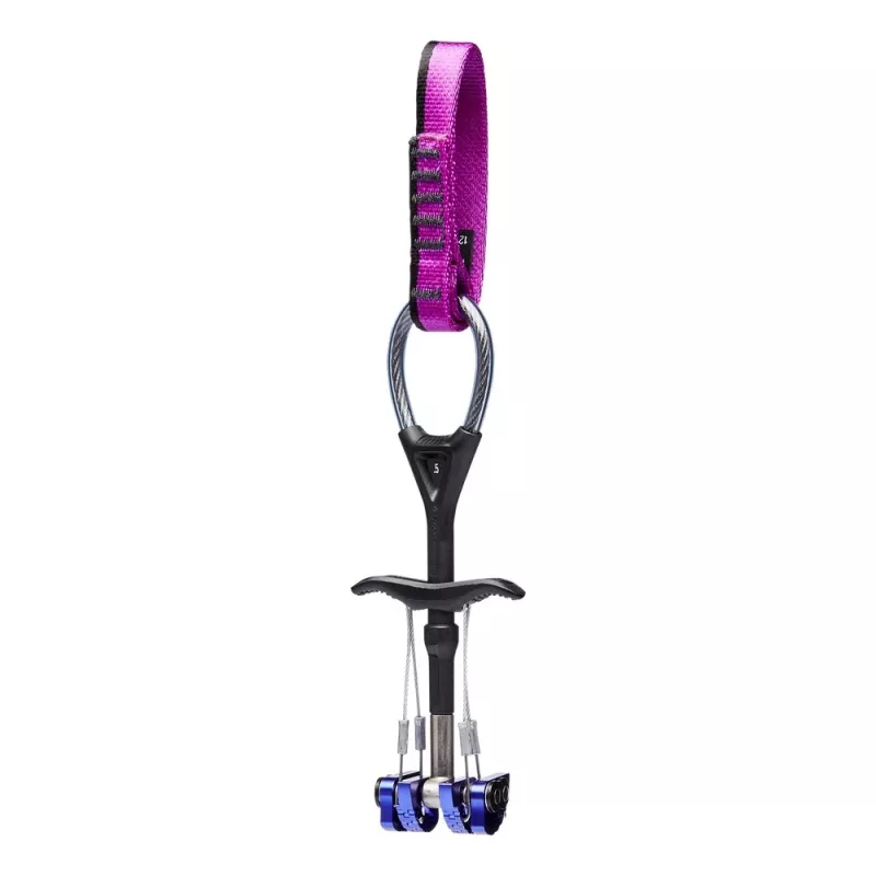 Kylimo pleištas (cam) Black Diamond Camalot C4 Violet – virvės Ø 1,96–3,35 cm, svoris 93 g, 1 vnt.