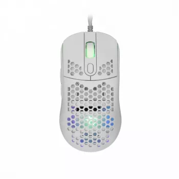 Pelė White Shark GALAHAD balta USB Type-A