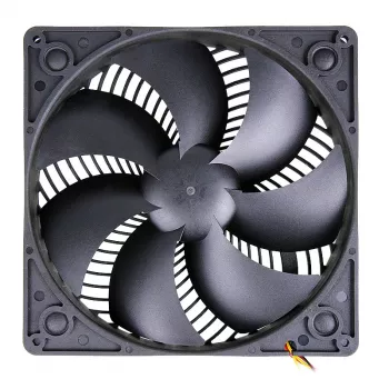 SilverStone SST-AP181 180 mm korpuso ventiliatorius - juodas