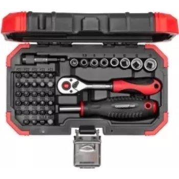 Lizdų ir antgalių rinkinys gedore red 3301349 — 40 vienetų