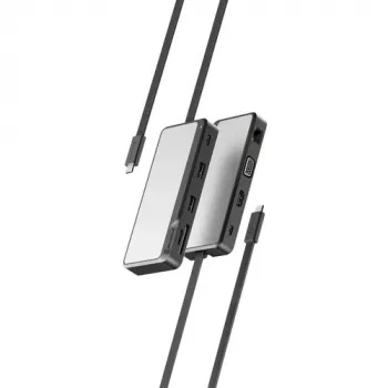 ALOGIC Fusion Pro TOUR USB-C kelioninis dokas su laidu USB 3.2 Gen 1 100W