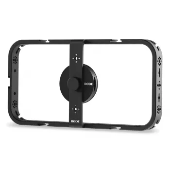 RØDE PHONECAGE kameros narvas juodas 1/4 3/8 colio Plotis 35,5mm Gylis 245mm Aukštis 126mm