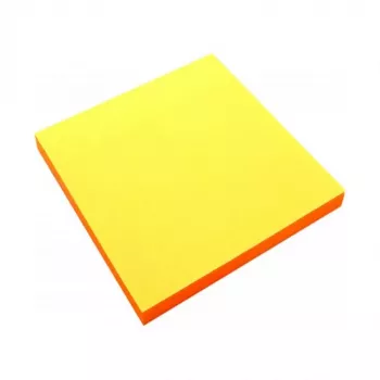 Lipnūs lapeliai Forpus, Neon, 75x75mm, Oranžiniai (1x80)