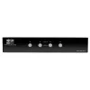 Eaton Tripp Lite 4 prievadų DisplayPort KVM jungiklis su garso kabeliais ir USB 3.0 SuperSpeed šakotuvu (B004-DPUA4-K)