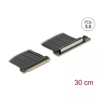 Riser kortelė DELOCK 81593 PCI Express 5.0 x16, 30 cm kabelio ilgis