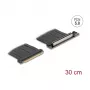 Riser kortelė DELOCK 81593 PCI Express 5.0 x16, 30 cm kabelio ilgis