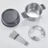 Severin FO 2470 1.4 L Juodas fondiu rinkinys