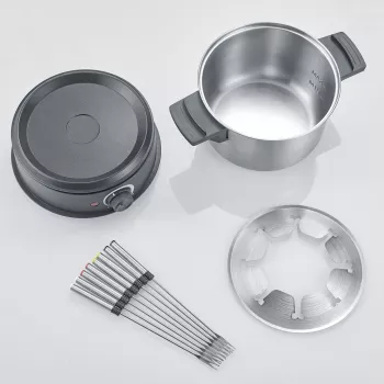 Severin FO 2470 1.4 L Juodas fondiu rinkinys