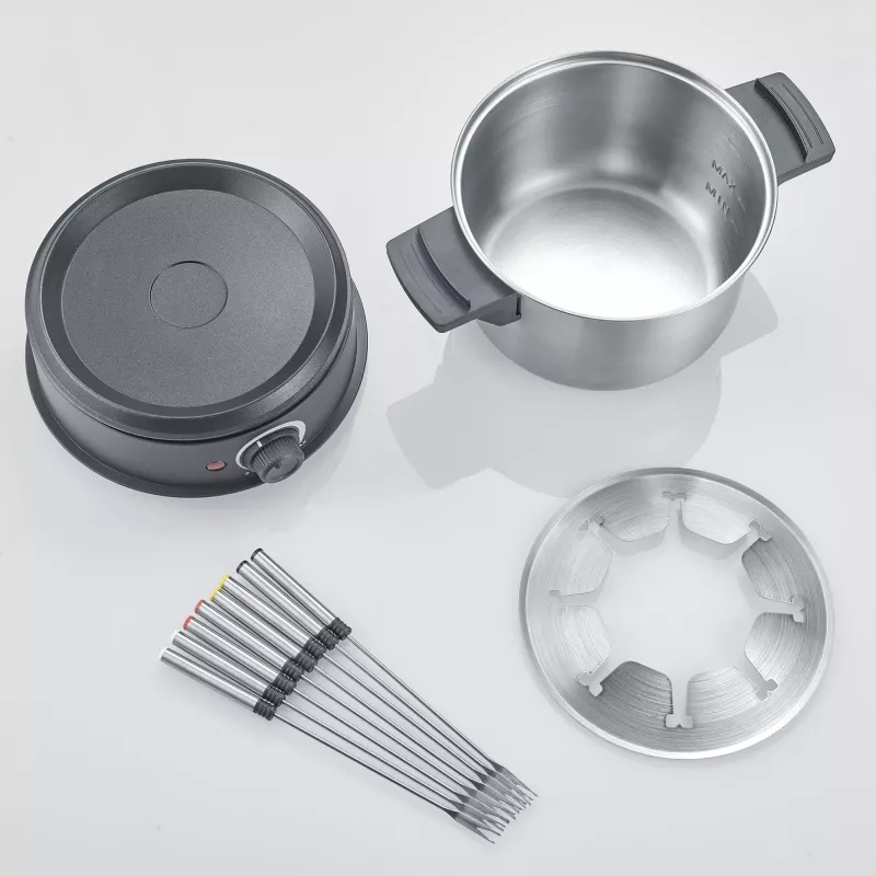 Severin FO 2470 1.4 L Juodas fondiu rinkinys