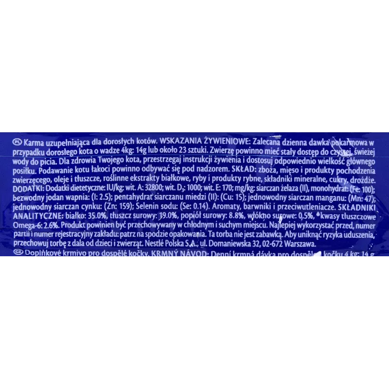 FELIX Play Tubes sausas ėdalas katėms su žuvimi ir krevetėmis, 50 g