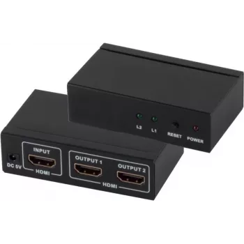 HDMI skirstytuvas ShiverPeaks 05-03002 — 1 į 2, palaiko 4K2K