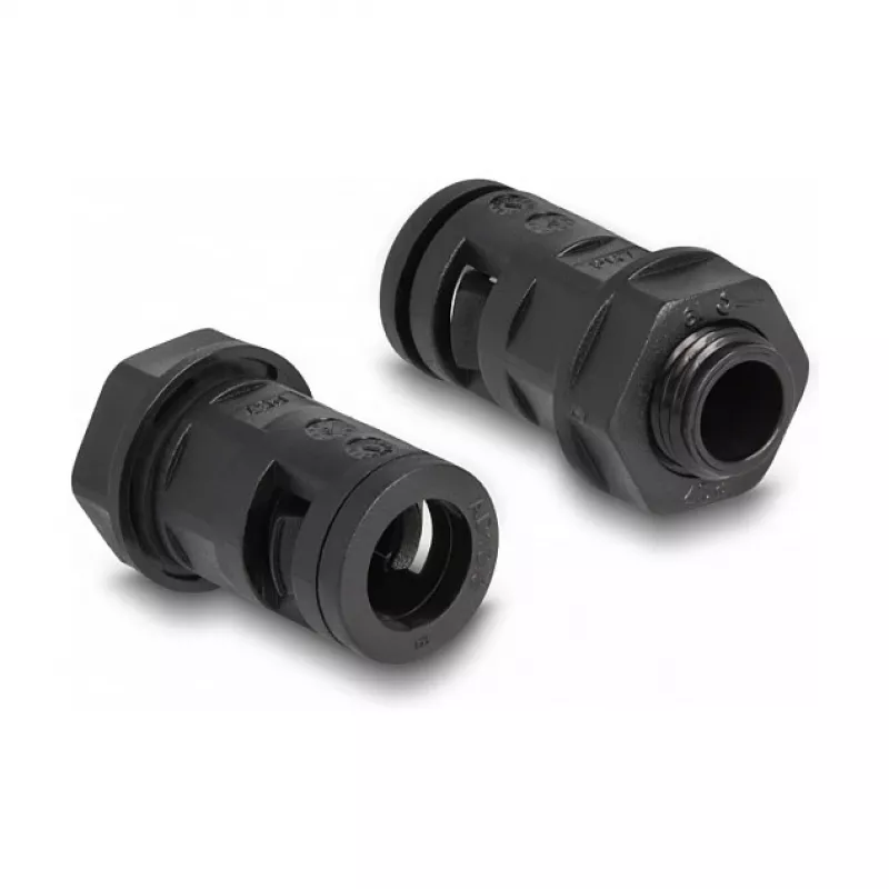 Apsauginis kabelių gofravamzdis DeLOCK 60461 2 m x 10 mm juodas
