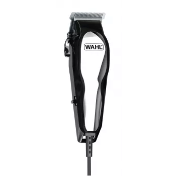 Plaukų kirpimo mašinėlė Wahl 20107.0460 Baldfader – laidinė AC trimerė, 6 ilgio pakopų, 1–13 mm, 45 mm pjovimo plotis, juoda/chromas