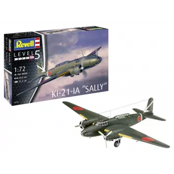 Revell KI-21-LA Sally 1:72 modelio rinkinys