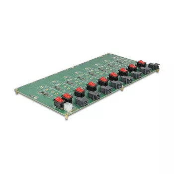 DELOCK 8x M.2 NVMe Key M SFF-8643 61073 testinė plokštė