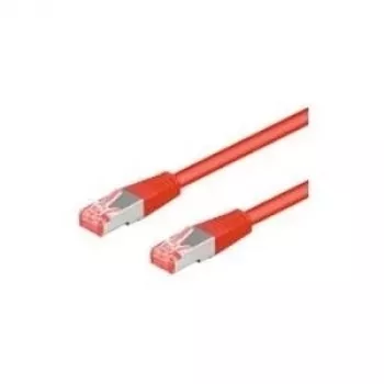 Wentronic Goobay CAT 6a Patch Cable, S/FTP (PiMF), Raudona, 3 m - LSZH Halogen-Free, Varis (93786)