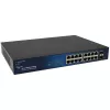 ALLNET ALL-SG8418PM 18 prievadų Gigabit PoE jungiklis, 16 PoE prievadų, 2 uplink prievadai
