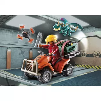 Žaislų rinkinys Dragons the Nine Realms Icaris Quad Set Playmobil 71085