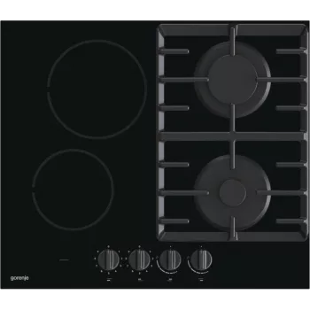Gorenje GCE691BSC Juoda įmontuojama 60 cm Kombinuota 4 zonos