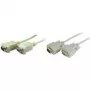 Serijinis kabelis ShiverPeaks BS78046-5 pilkas 5m SUB-D