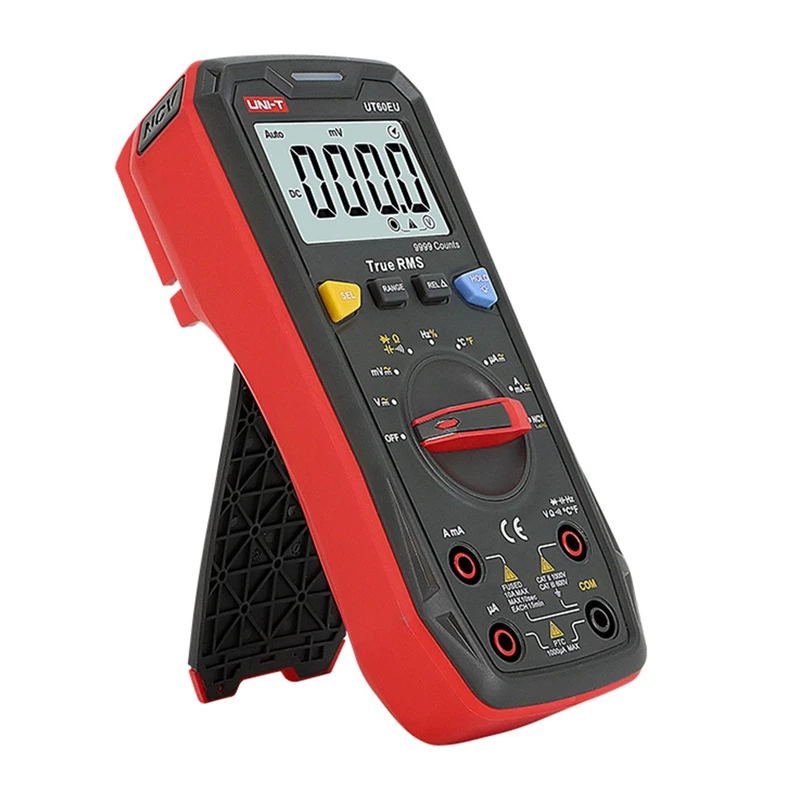 UNI-T UT60EU skaitmeninis multimetras, TRMS, CAT II 1000V / CAT III 600V, nešiojamas matavimo prietaisas