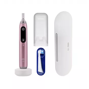 Oral-B iO9 Series 9 elektrinis dantų šepetėlis, rožinio kvarco spalva