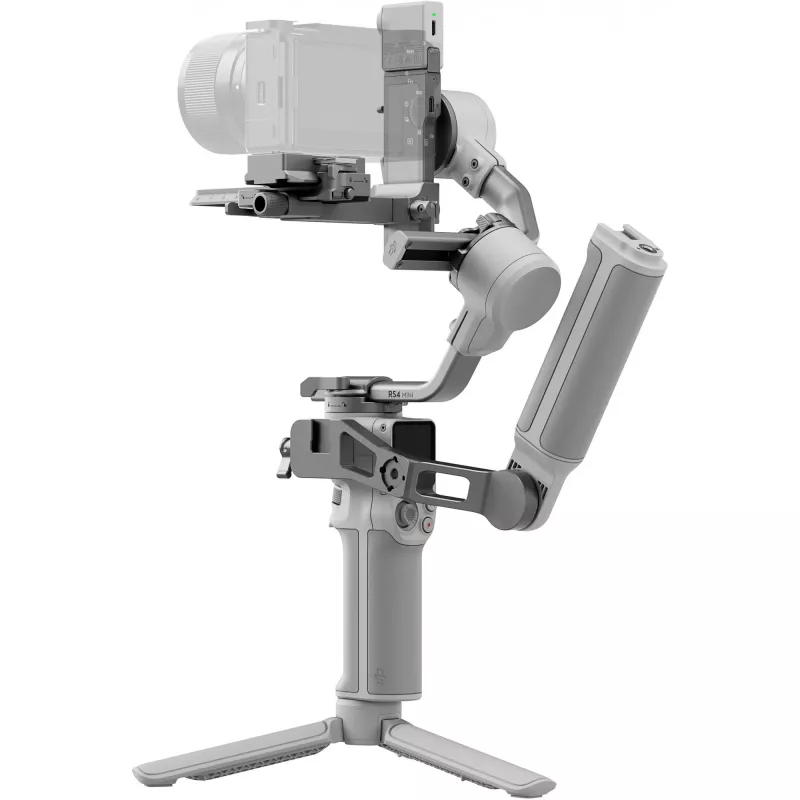 Gimbalinis stabilizatorius DJI RS 4 Mini Combo – kompaktiškas, lengvas rankinis stabilizatorius veidrodiniams fotoaparatams
