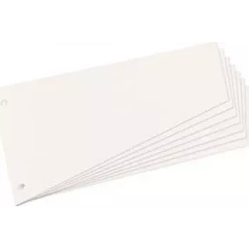 herlitz Skyrikliai, trapecijos formos, Manila kartonas, balti, DIN A4, perforuoti, 120 x 230 mm, aiškesniam organizavimui (10838506)