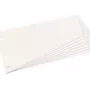 herlitz Skyrikliai, trapecijos formos, Manila kartonas, balti, DIN A4, perforuoti, 120 x 230 mm, aiškesniam organizavimui (10838506)