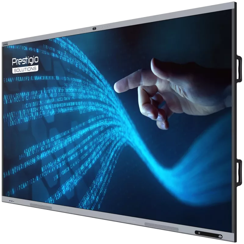 Interaktyvi daugialypė lenta Prestigio Multiboard 65 inch Light+ Gen 2 — Android 13, Google EDLA, AI kamera, 16 GB RAM / 128 GB atminties