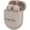 Canyon Bluetooth Ausinės TWS-6 Gaming Mode/BT 5.3 smėlio spalvos mažmeninė (CNS-TWS6BE)