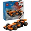 LEGO City F1 lenktynininkas McLaren lenktyninis automobilis 60442 — konstravimo rinkinys, 86 dalys, 1 minifigūrėlė, nuo 6 metų