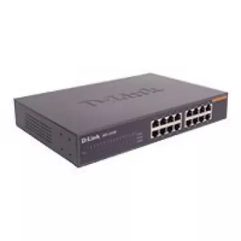 D-Link DES-1016D nevaldomas 16 prievadų 10/100Mbps tinklo jungiklis