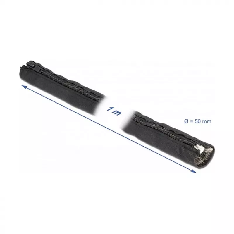 EMI ekranuojanti pintinė rankovė DeLOCK 20849 1m x 50mm juoda