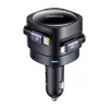 Automobilinis įkroviklis Baseus Enjoyment Max 60W su USB-C ir Lightning laidais, dviejų prievadų greitasis įkrovimas