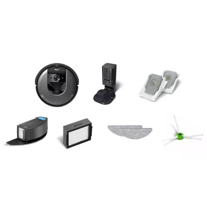 Robotinis dulkių siurblys iRobot Combo i8+ Bagless Juodas