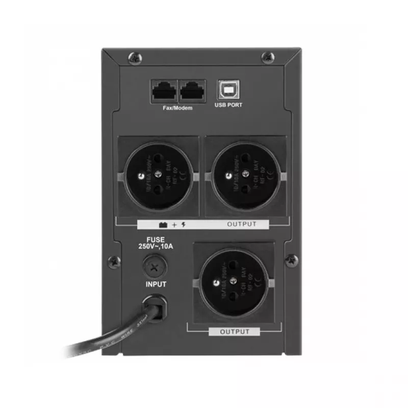 Armac O/1500E/LCD nepertraukiamo maitinimo šaltinis (UPS) Line-Interactive 1.5 kVA 3 AC lizdai
