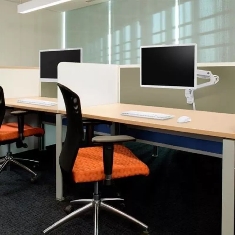 Sieninis monitoriaus laikiklis Ergotron MXV serija MXV 34 coliai baltas