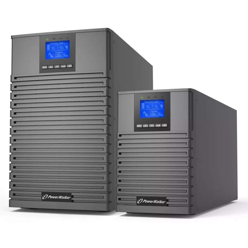 PowerWalker VFI 2000 ICT IoT nepertraukiamo maitinimo šaltinis (UPS) 2 kVA / 2000 W, 8 išėjimai, Online dvigubos konversijos
