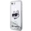 Karl Lagerfeld Original Dėklas iPhone SE 2022/SE 2020/7/8 Hardcase Blizgučiai Choupette Head (KLHCI8LNCHCS)