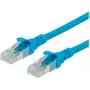 ROLINE 21.15.2944 – Patch laidas RJ-45 (M) į RJ-45 (M) – 30 cm – UTP – CAT 6 – Halogen-free, liejinis, vytas – mėlynas