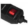 EnerGenie SPF5-C-5 apsauginis filtras nuo įtampos šuolių, 5 AC lizdai, 250 V, 1,5 m, juoda