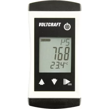 VOLTCRAFT LWT-100 laidumo matuoklis laidumui, druskingumui, ištirpusioms kietosioms medžiagoms (TDS) matuoti (VC-8603590)