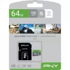 PNY Elite 64 GB MicroSDXC UHS-I 10 klasė