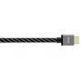 HDMI kabelis Hama 00127172 2m A tipo vyriškas- vyriškas, antracitas