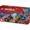 LEGO NINJAGO 71840 Lenktynių Dvikova Rogue prieš Drix