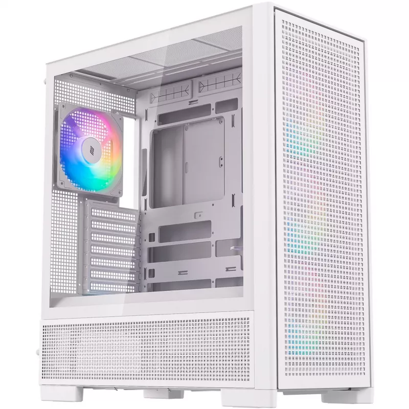 Korpusas Silentware Air 2000 A-RGB White – vidutinis bokštas su A-RGB apšvietimu