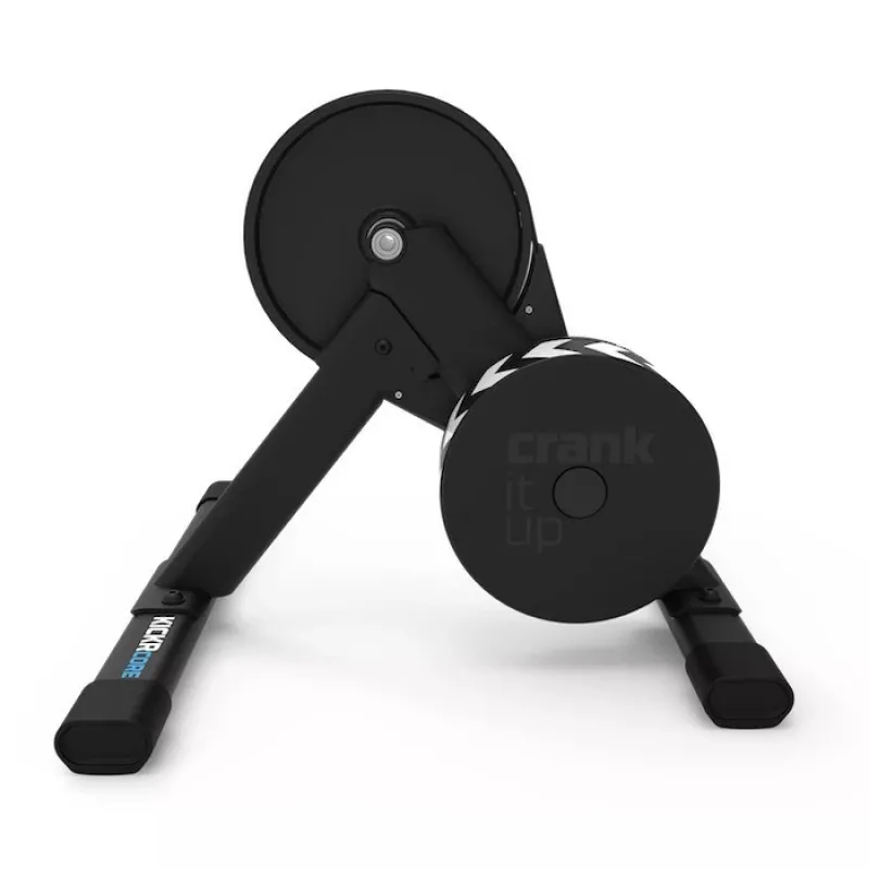 Išmanusis dviračių treniruoklis Wahoo KICKR CORE 2 — magnetinis, diržinė pavara, 1800 W, 11 pavarų kasetė, Bluetooth/Wi‑Fi/ANT+